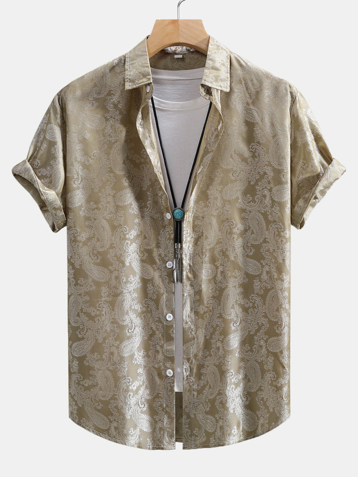 Fancy | Print Satin Shirt