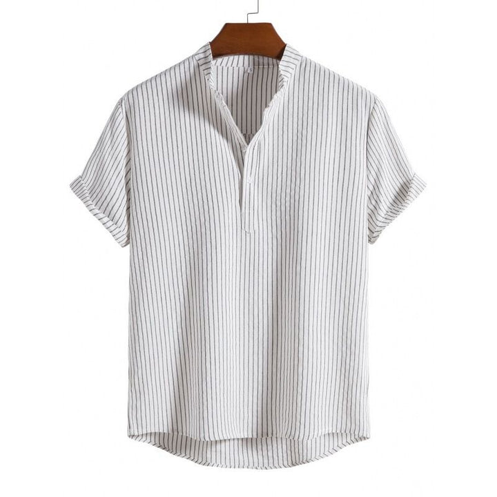 Ness | Short Sleeve Linen Shirt