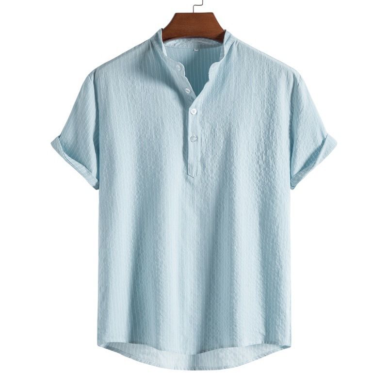 Ness | Short Sleeve Linen Shirt