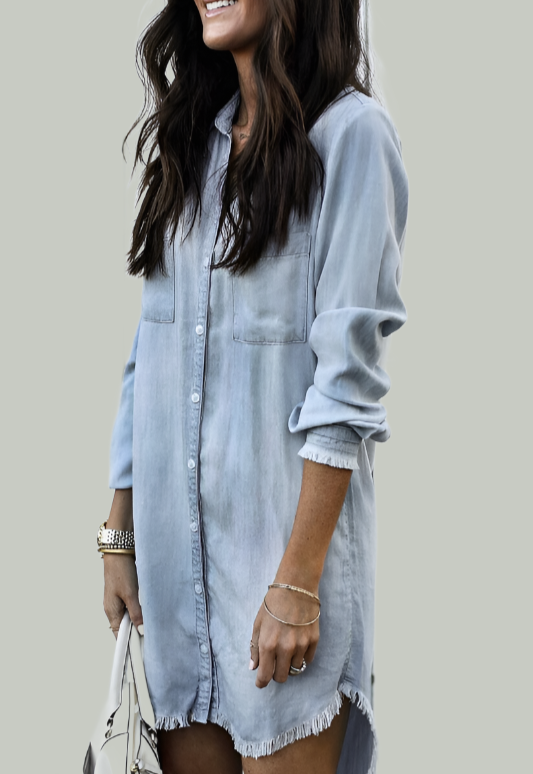 Dylana | Denim Shirt Dress