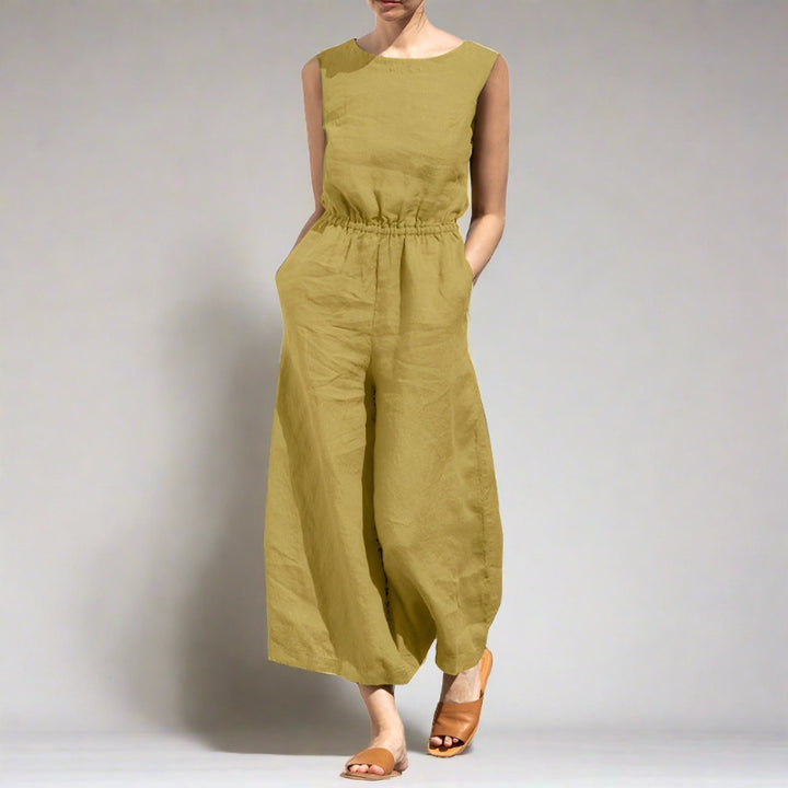 Stella | Sleeveless Casual Chic Jumpsuit