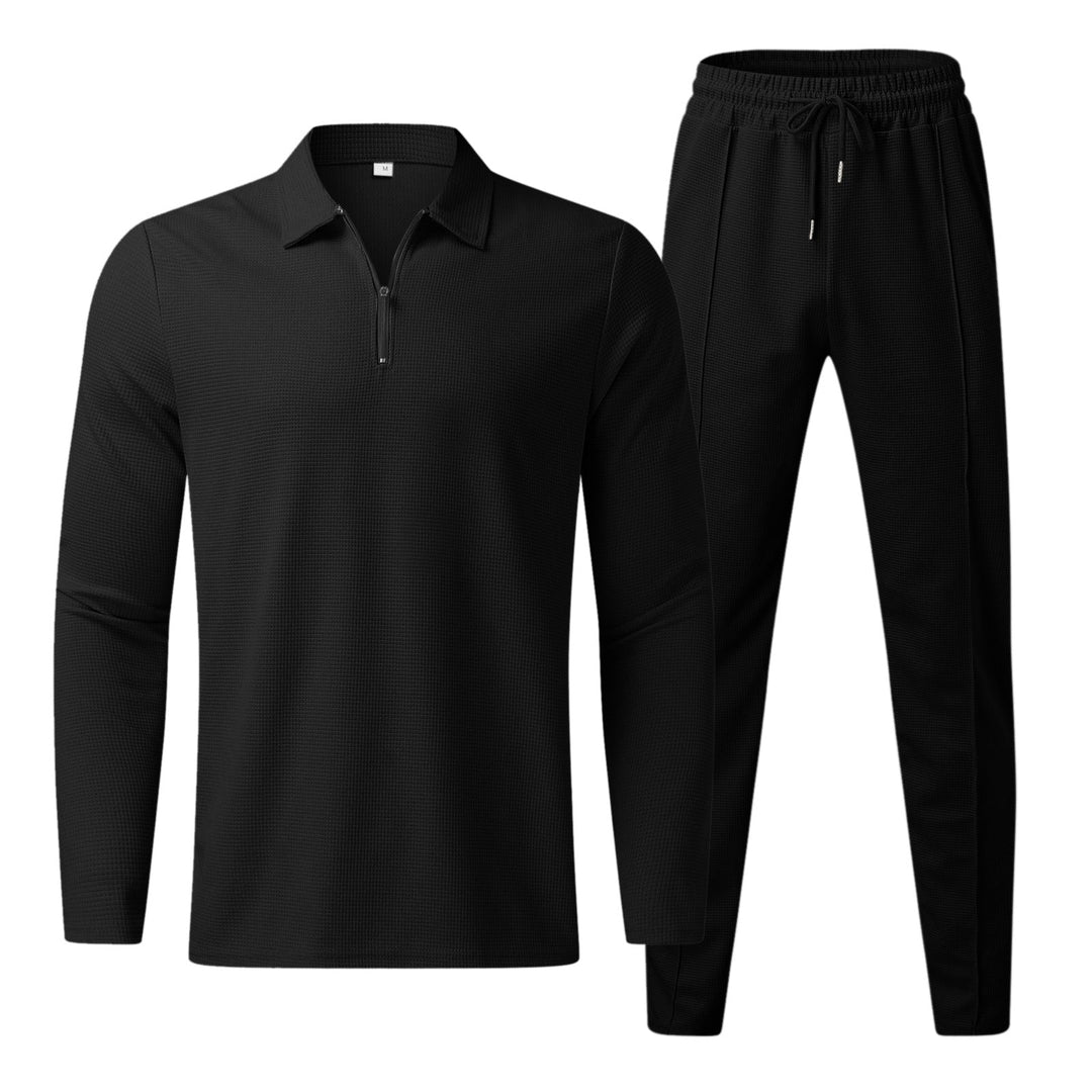 Nexus | Tracksuit Set with Collared Neckline