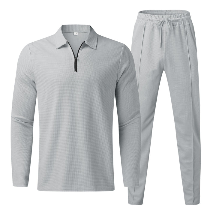 Nexus | Tracksuit Set with Collared Neckline