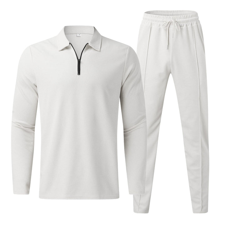 Nexus | Tracksuit Set with Collared Neckline