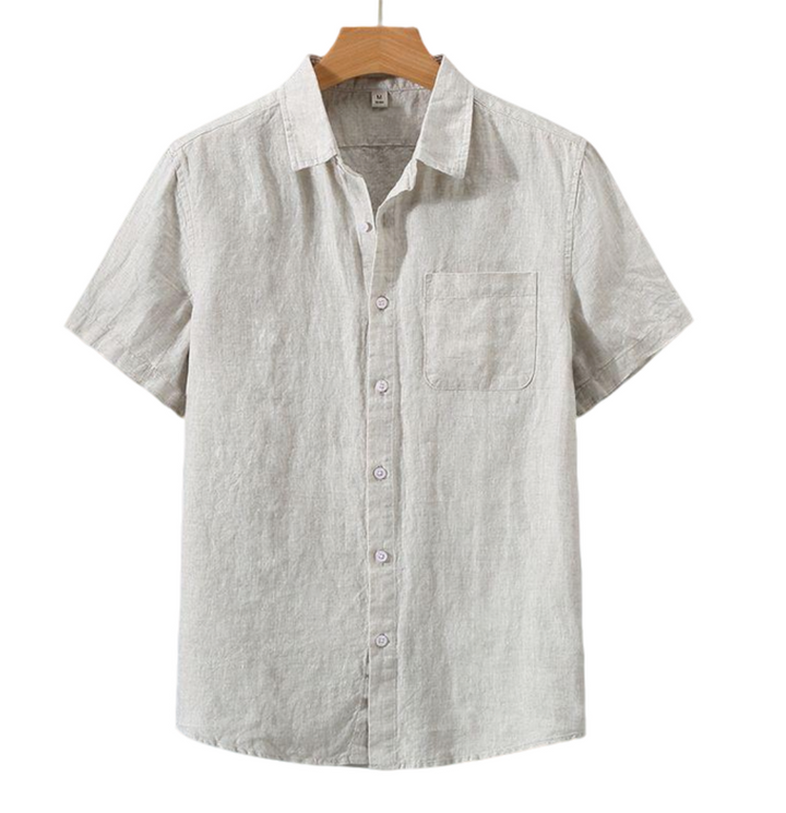 MIND - Linen Shirt (Shortsleeve)