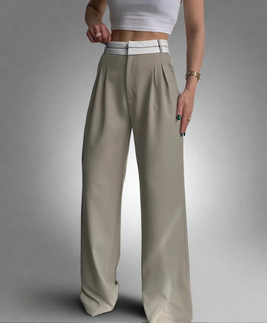 Poly | Straight-leg Trousers