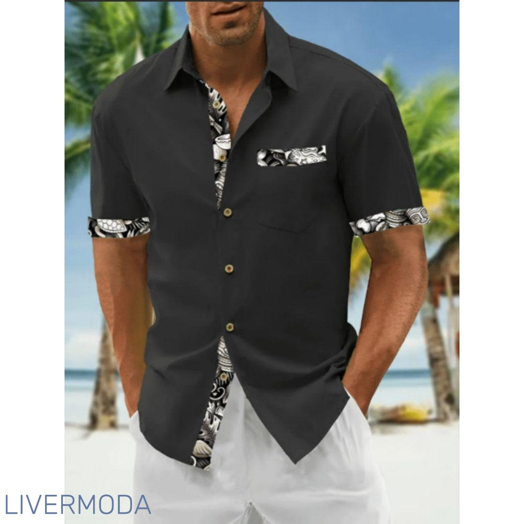 TAHITI | Casual Short Sleeve Shirt