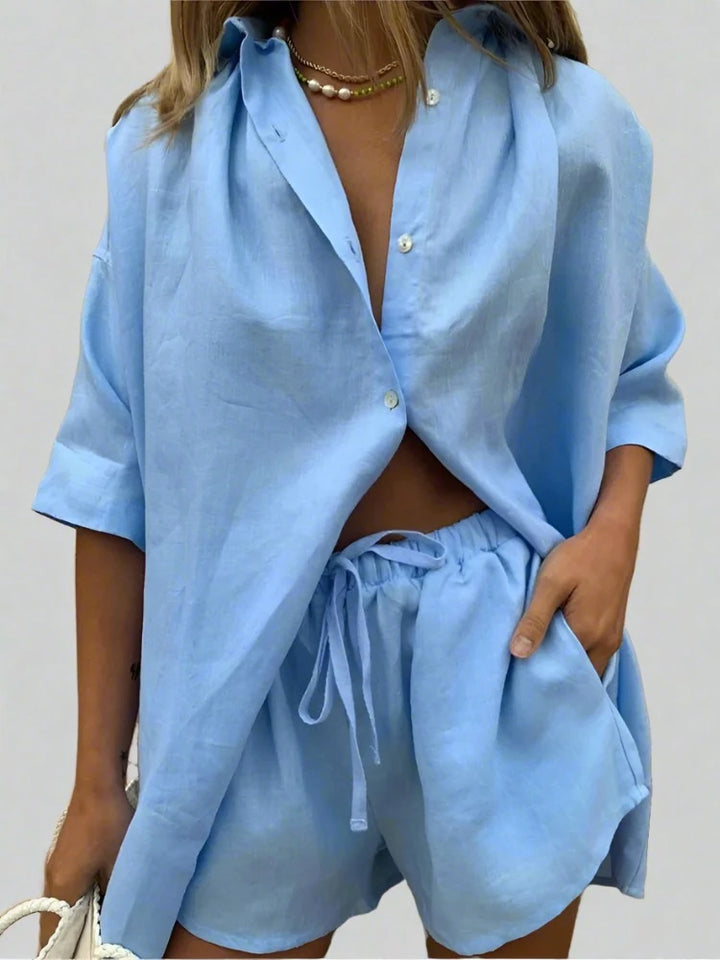 Liny | Women's Casual Linen Set