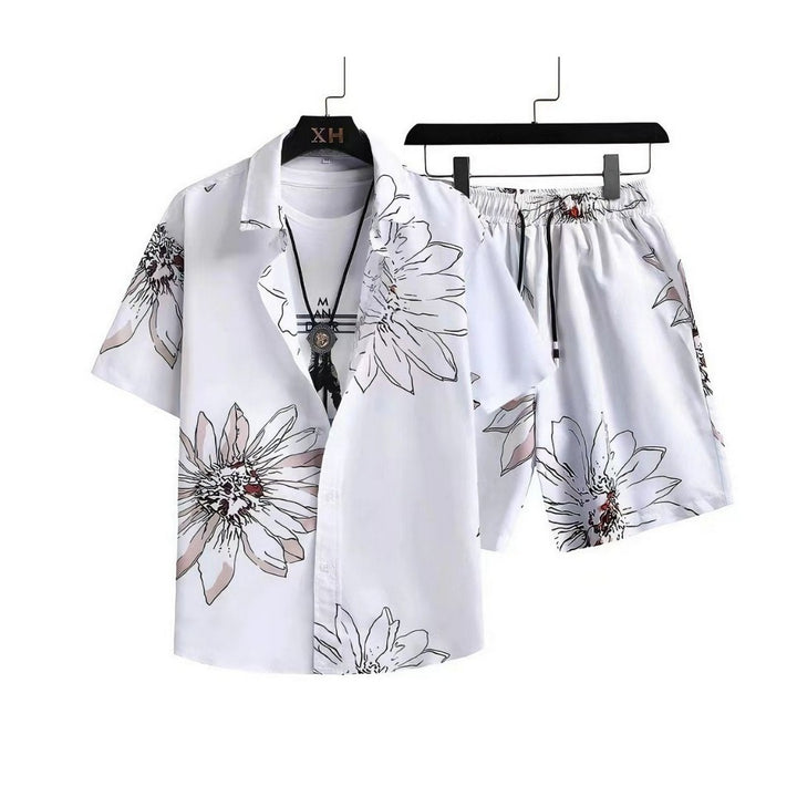 LAGOS| Print Summer Set - Shirt & Shorts