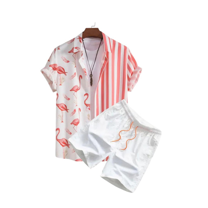 HOSY | Print Summer Set - Shirt & Shorts