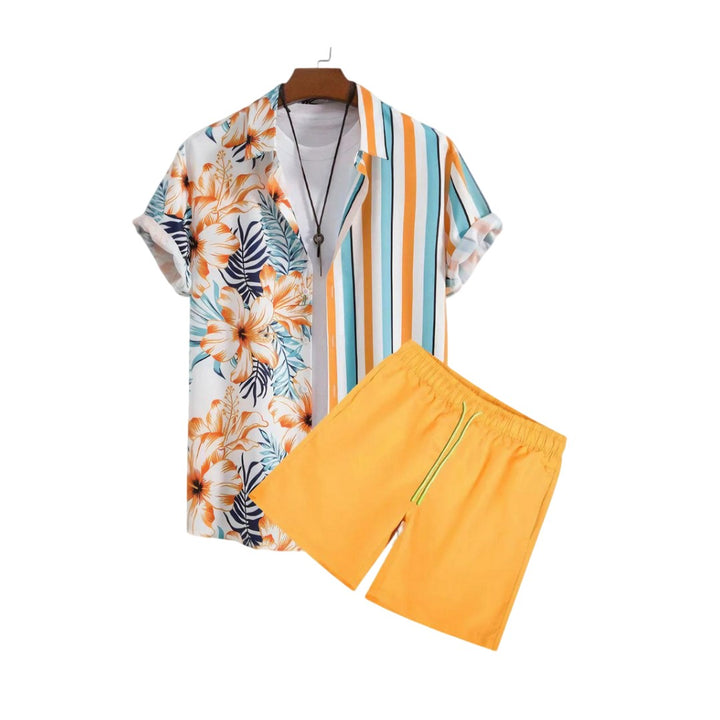 HOSY | Print Summer Set - Shirt & Shorts