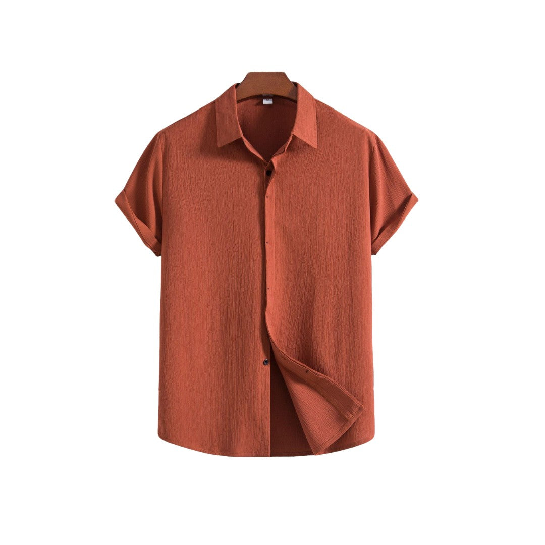 Hustle  | Short Sleeve Button-Up Shirt