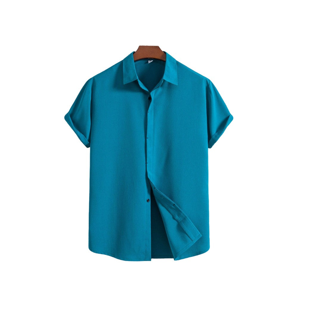 Hustle  | Short Sleeve Button-Up Shirt