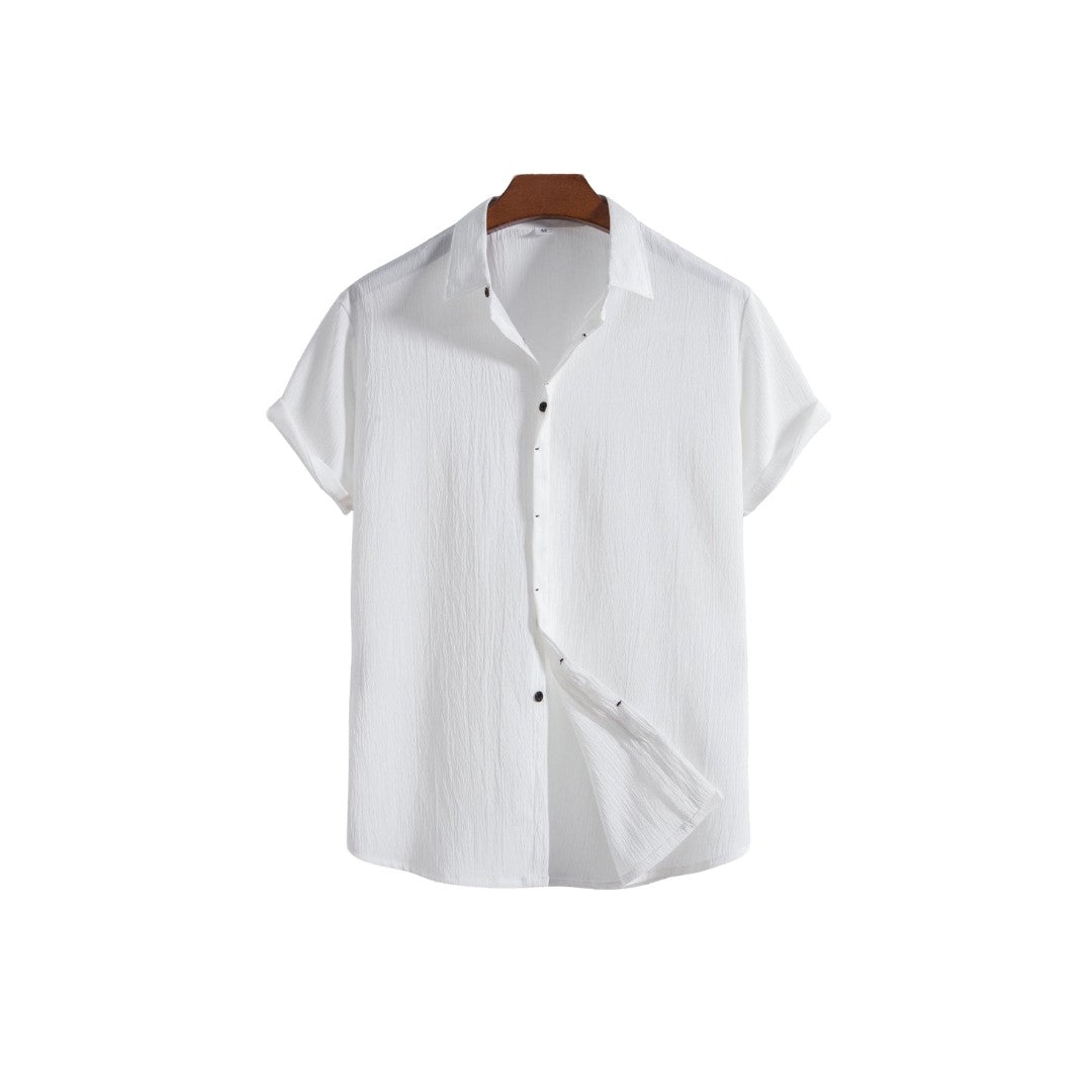 Hustle  | Short Sleeve Button-Up Shirt