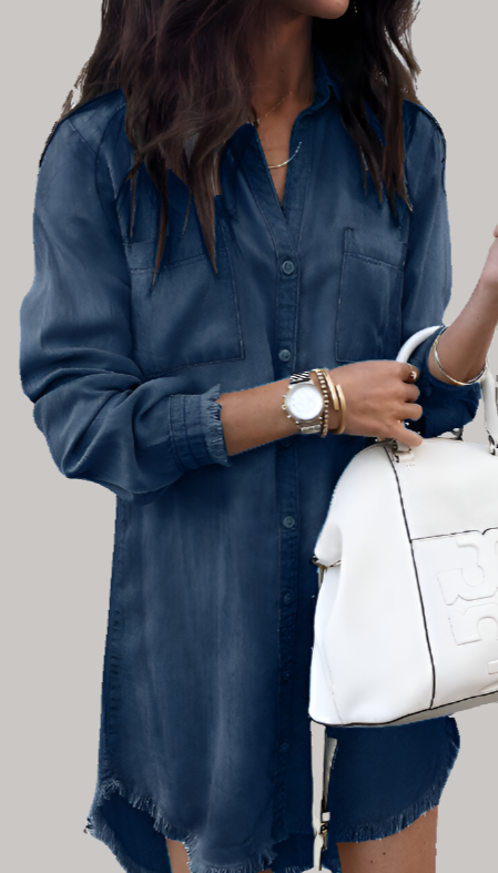 Dylana | Denim Shirt Dress