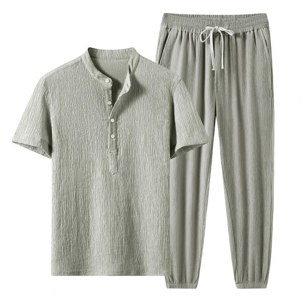 Origuy | Summer breathable Shirt & Pant Set